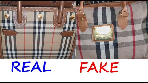 burberry fake dress|how to spot a Burberry bag.